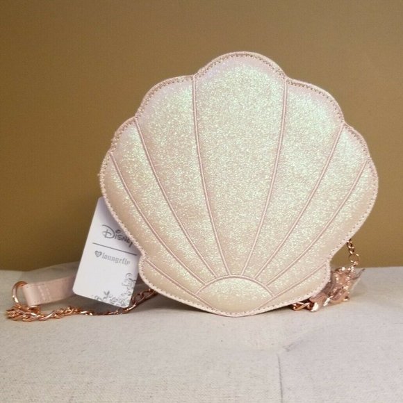 loungefly ariel shell bag